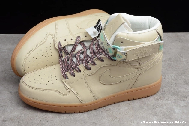 Official Maikesneakers Jordan Strap N7 High Air 1 Retro AR4410-207 0709